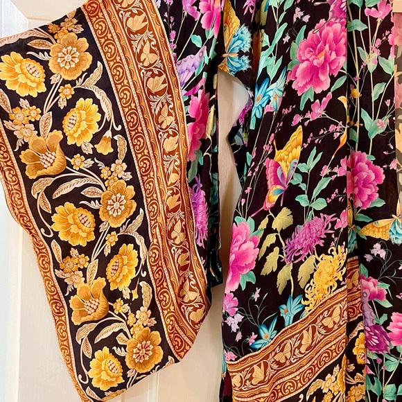 🌺🎉HP🎉🌺 NWT Spell & The Gypsy Butterfly Short Robe - Picture 10 of 16